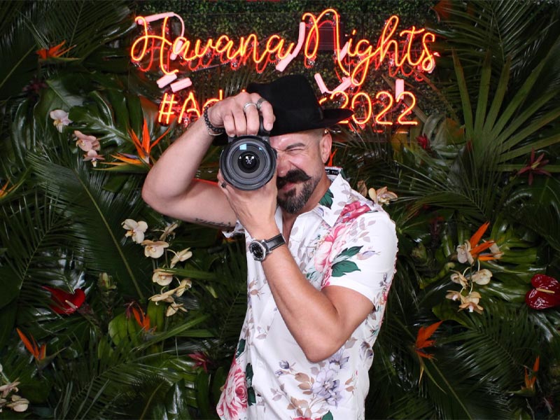 Havana Nights Photo Booth Experience