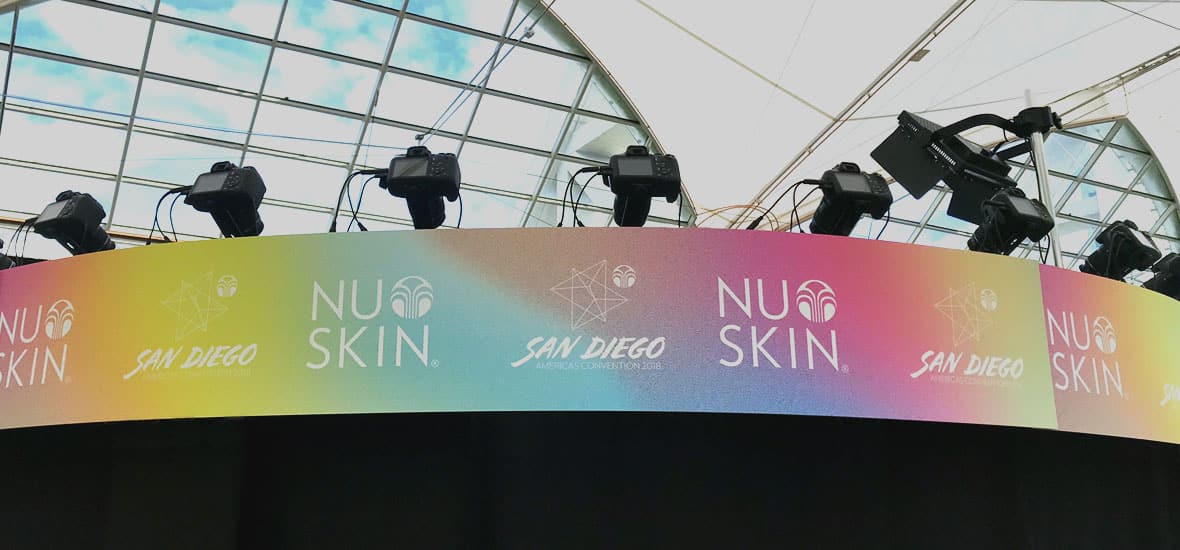 360 Photo Booth at Nuskin Convention