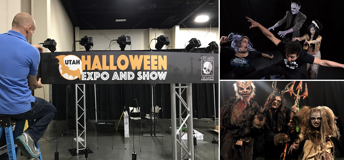 360 Photo Booth at Halloween Expo